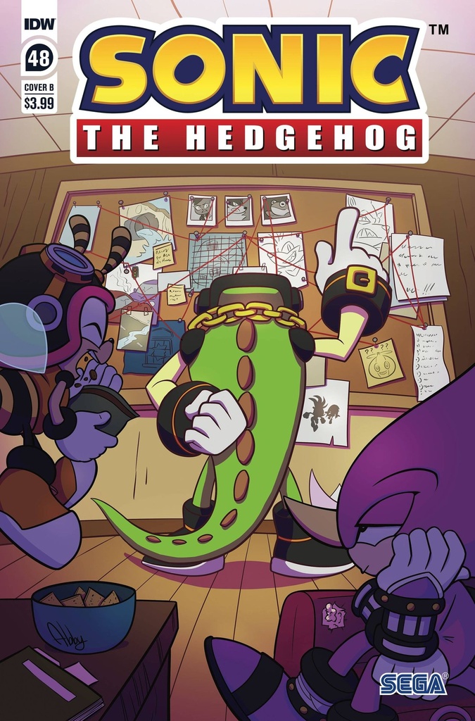 Sonic The Hedgehog #48 (Cover B Abby Bulmer)