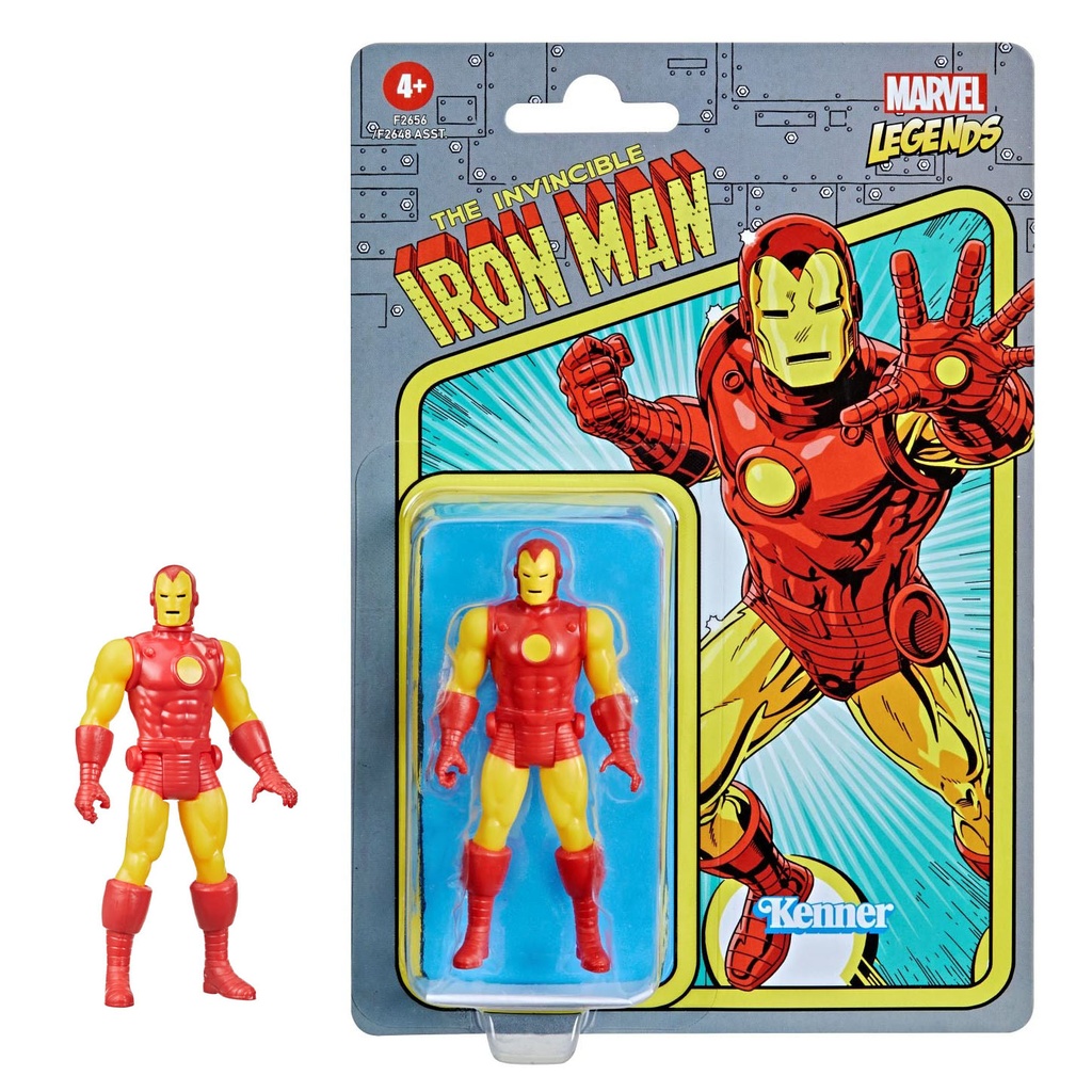 Marvel Legends - Retro 375 Iron Man Action Figure