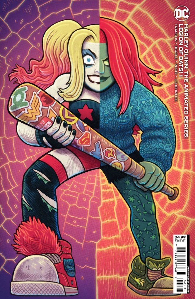Harley Quinn: The Animated Series - Legion of Bats! #1 of 6 (Cover B Dan Hipp Card Stock Variant)