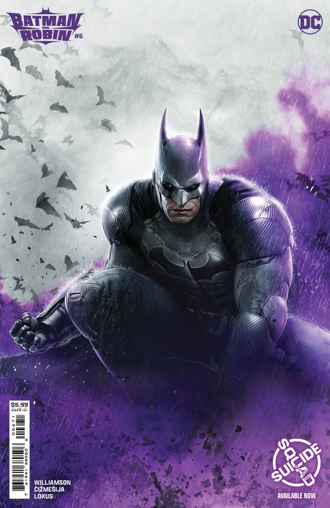 Batman and Robin #6 (Cover D Suicide Squad Kill Arkham Asylum Card Stock Variant)