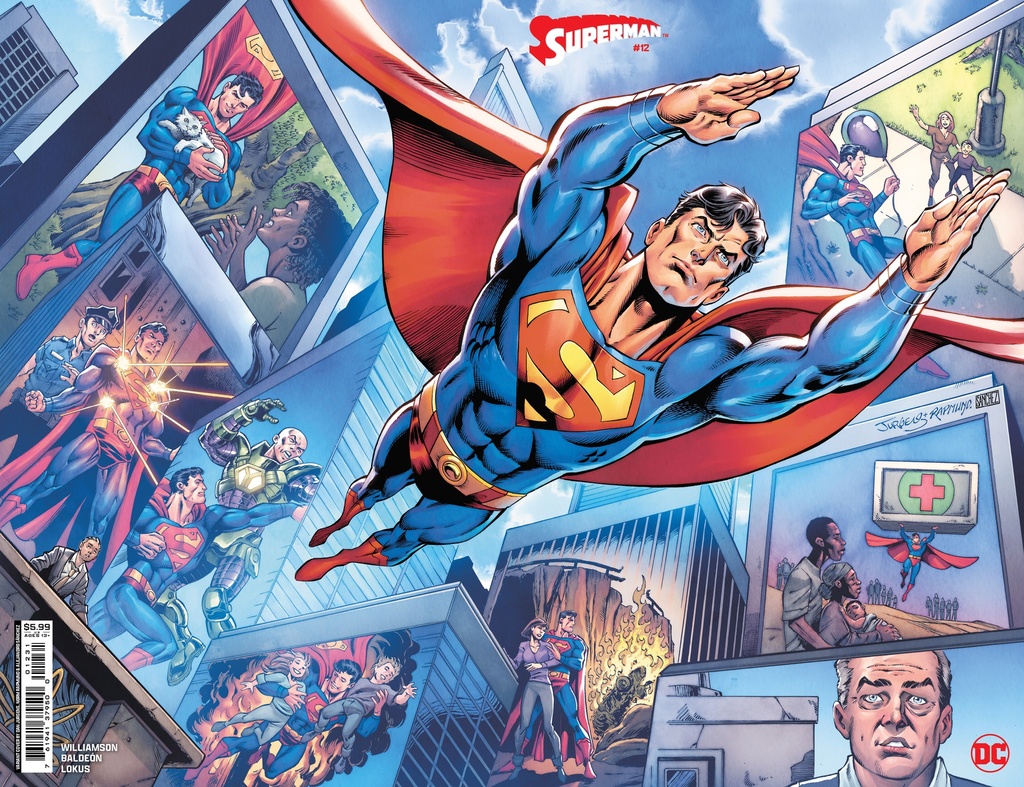 Superman #12 (Cover D Jurgens & Rapmund Wrapaorund Card Stock Variant)