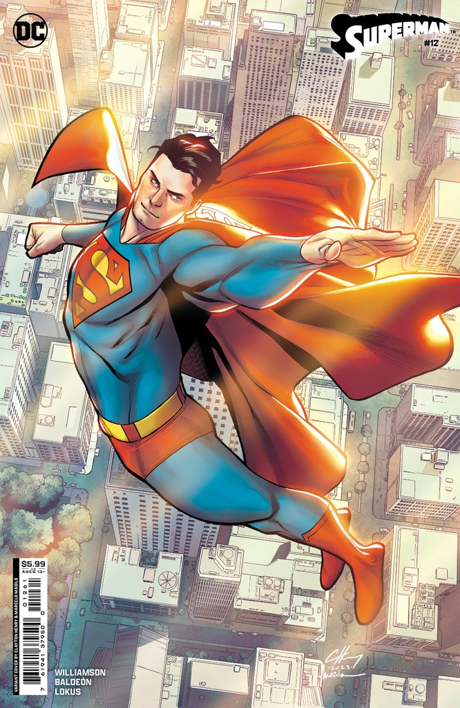 Superman #12 (Cover C Clayton Henry Card Stock Variant)