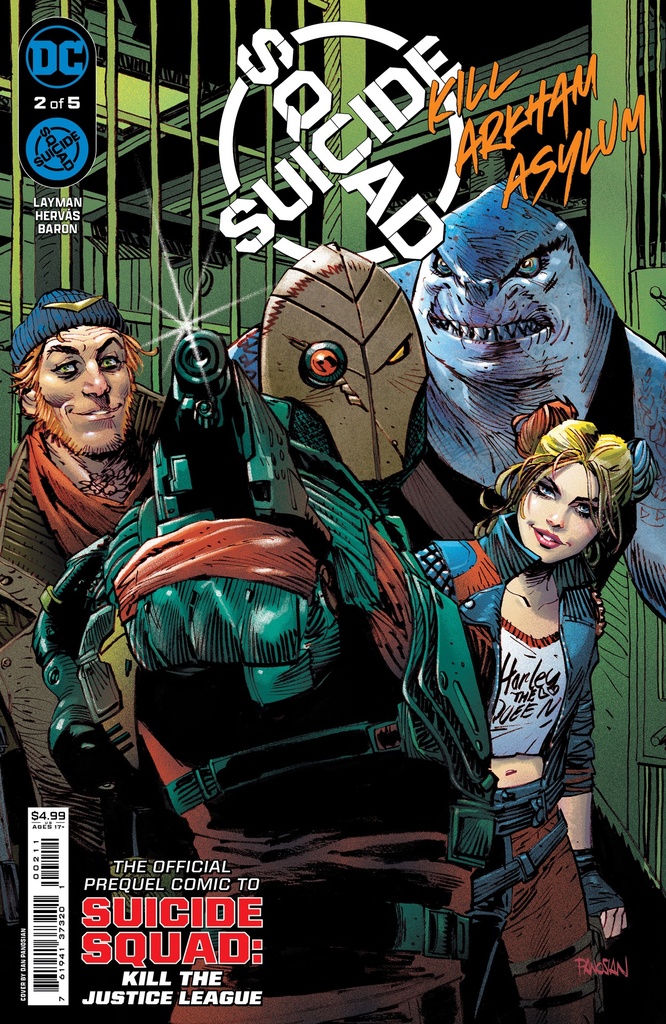 Suicide Squad: Kill Arkham Asylum #2 of 5 (Cover A Dan Panosian)