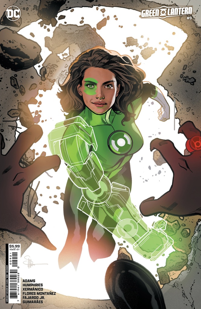 Green Lantern #9 (Cover B Evan Doc Shaner Card Stock Variannt)
