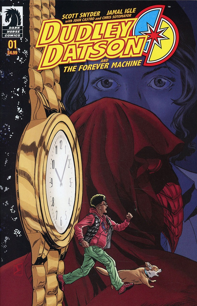 Dudley Datson and the Forever Machine #1 (Cover E Jamal Igle Foil Variant)