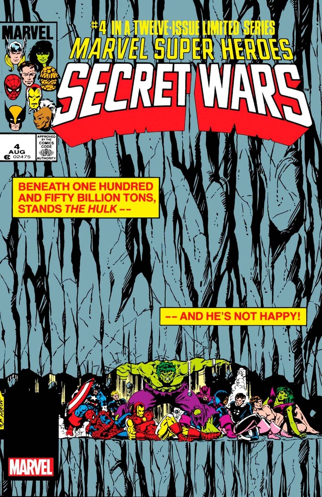 Marvel Super-Heroes Secret Wars #4 (Facsimile Edition)