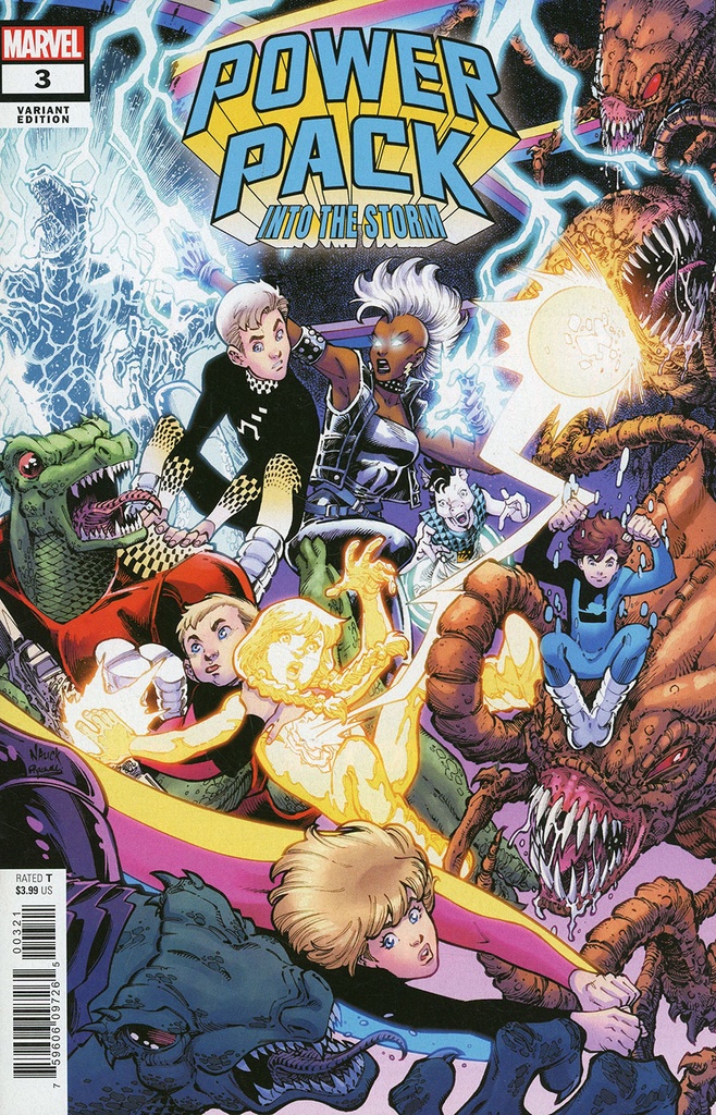 Power Pack: Into the Storm #3 (Todd Nauck Variant)