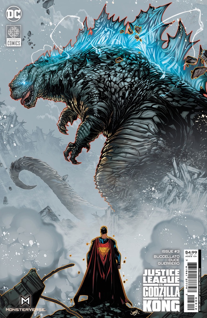 Justice League vs. Godzilla vs. Kong #3 of 7 (2nd Printing)