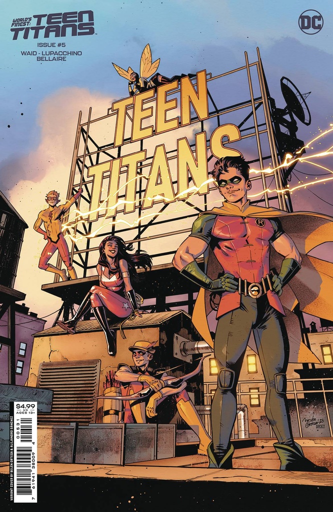 World's Finest: Teen Titans #5 of 6 (Cover C Belen Ortega Card Stock Variant)