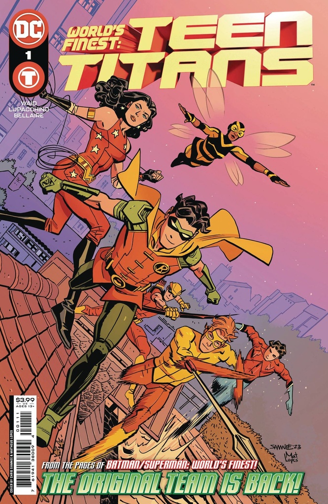 World's Finest: Teen Titans #1 of 6 (Cover A Chris Samnee)