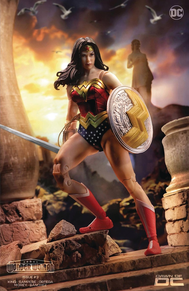 Wonder Woman #3 (Cover E Wonder Woman Action Figure Card Stock Variant)
