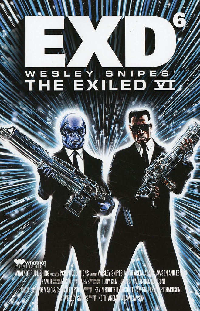 The Exiled #6 of 6 (Cover C Tony Kent Men In Black Homage Variant)