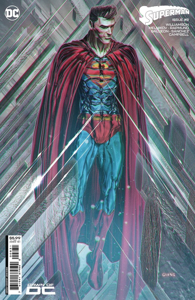 Superman #8 (Cover C John Giang Card Stock Variant)