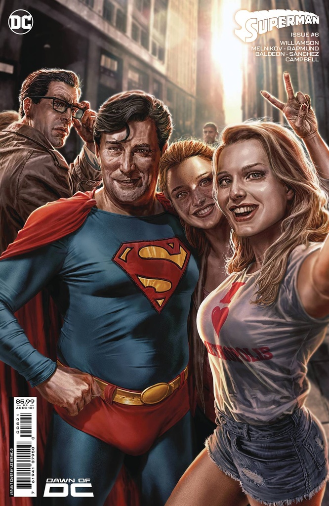 Superman #8 (Cover B Lee Bermejo Card Stock Variant)
