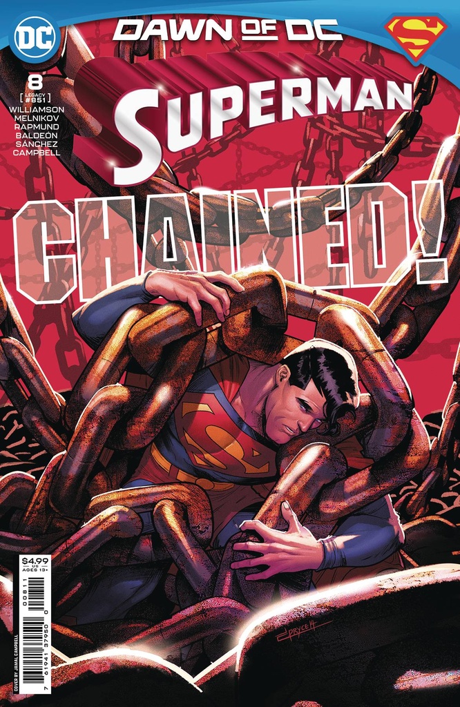 Superman #8 (Cover A Jamal Campbell)