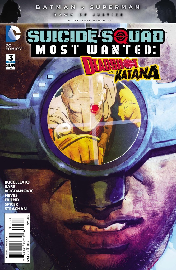 Suicide Squad Most Wanted: Deadshot and Katana #3 of 6