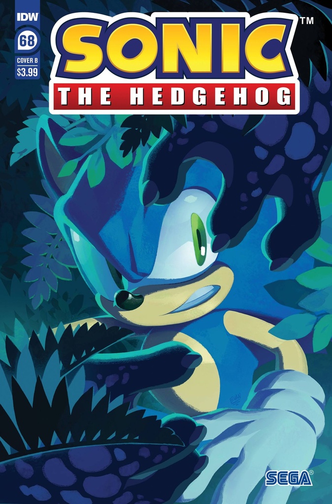 Sonic The Hedgehog #68 (Cover B Evan Stanley)