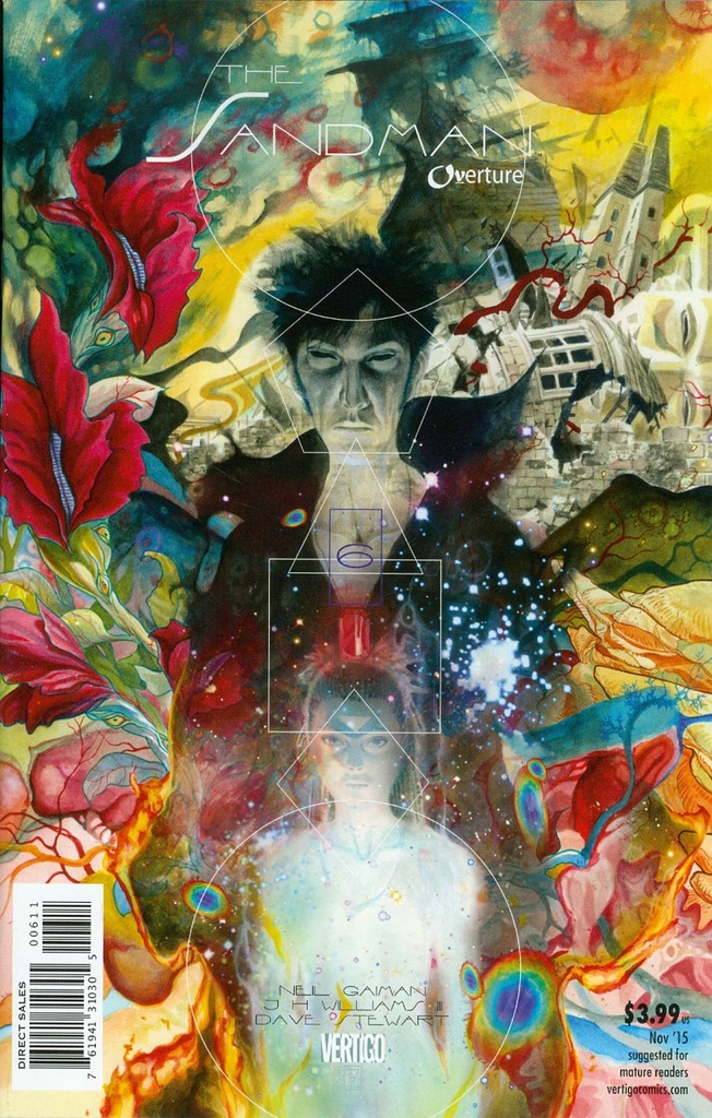 The Sandman: Overture #6 (Cover A J H Williams III)
