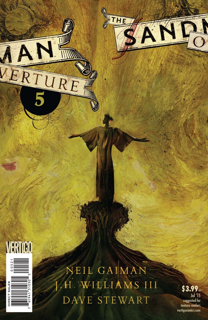 The Sandman: Overture #5 (Cover B Dave McKean)