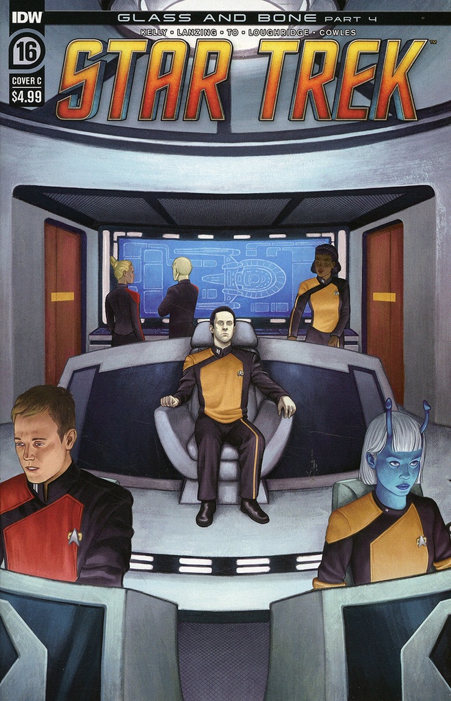 Star Trek #16 (Cover C Malachi Ward)