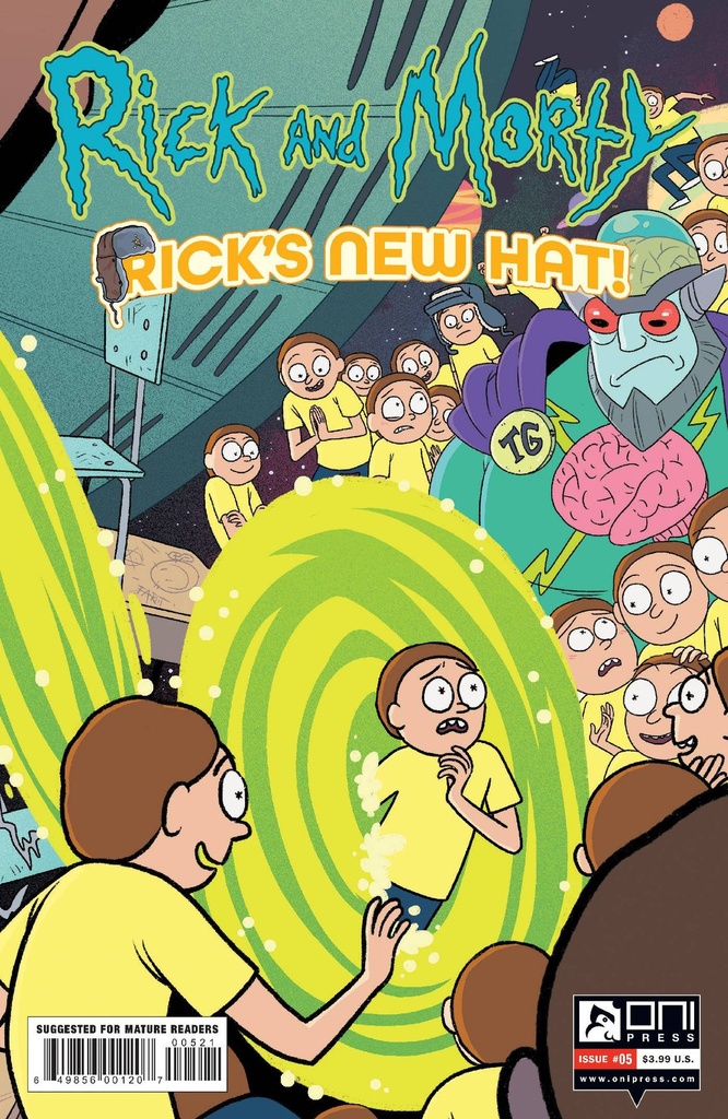 Rick and Morty: Rick's New Hat #5 (Cover B Sarah Stern)