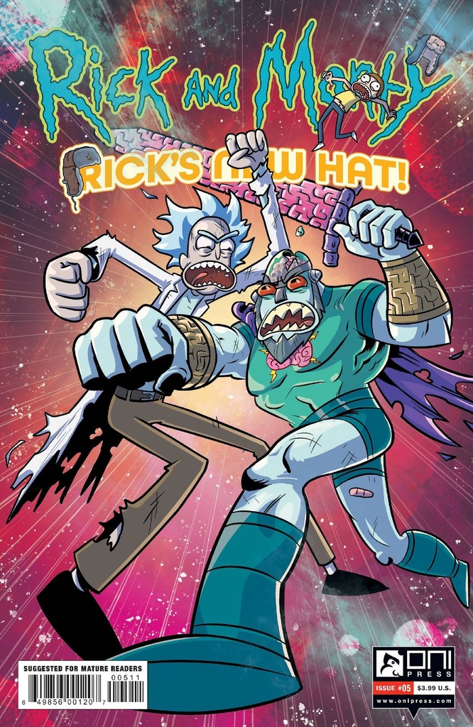 Rick and Morty: Rick's New Hat #5 (Cover A Fred Stresing)