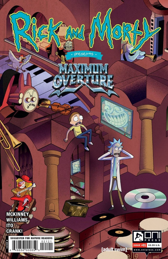 Rick and Morty Presents: Maximum Overture #1 (Cover B Priscilla Tramontano)
