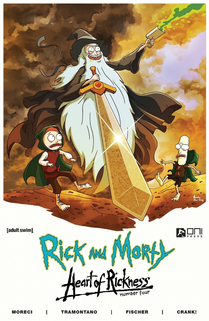 Rick and Morty: Heart of Rickness #4 of 4 (Cover B Phil Murphy)