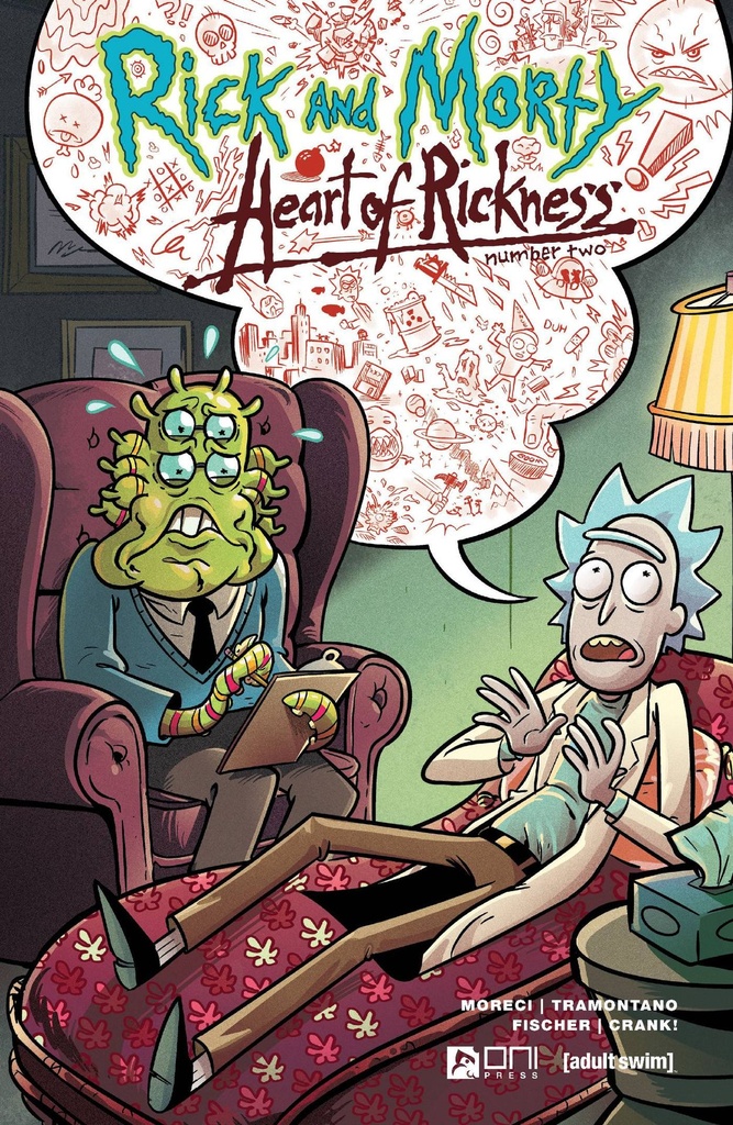 Rick and Morty: Heart of Rickness #2 of 4 (Cover B Fred Stressing)