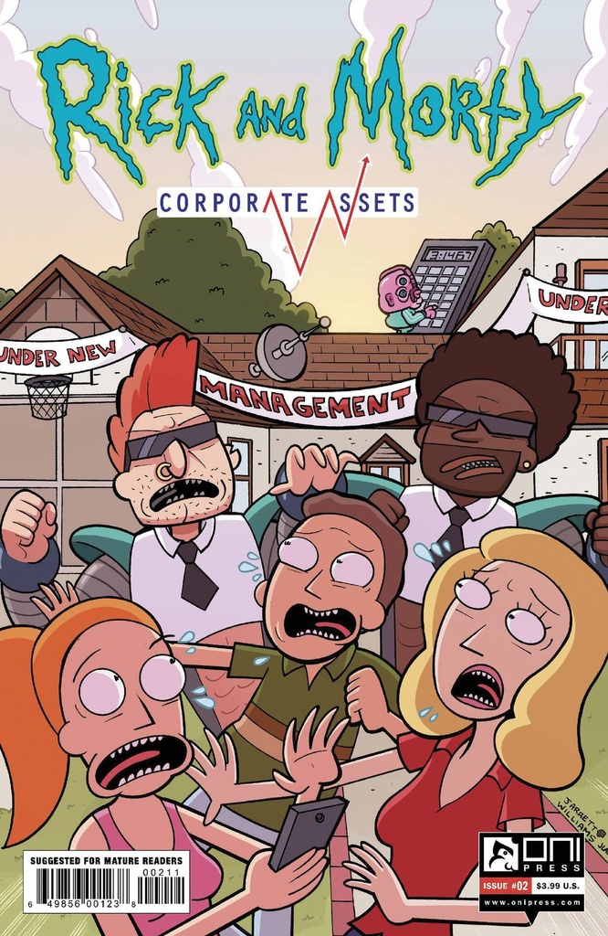 Rick and Morty: Corporate Assets #2 (Cover A Williams)