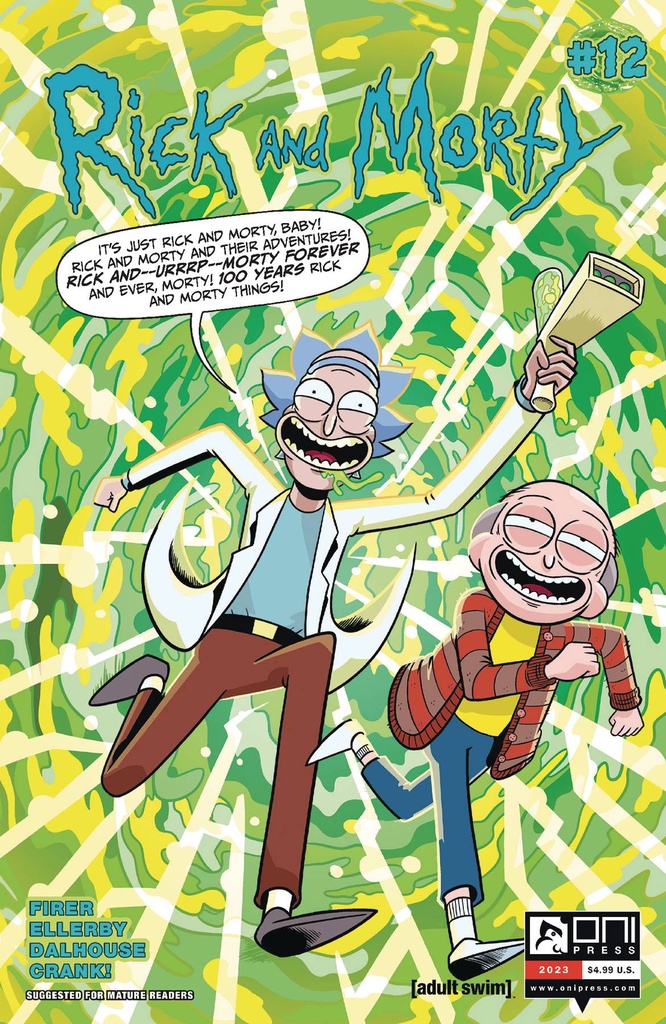 Rick and Morty #12 (Cover A Marc Ellerby)
