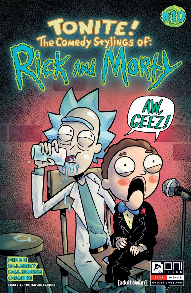 Rick and Morty #10 (Cover B Fred Stresing)