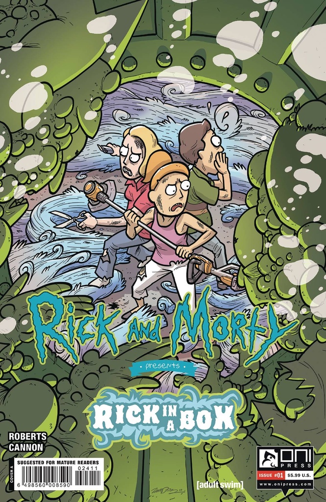 Rick and Morty Presents: Rick in a Box #1 (Cover A Cannon)