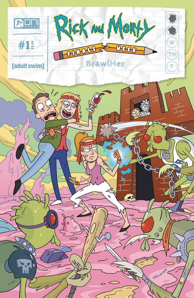 Rick and Morty Finals Week: BrawlHer #1 (Cover B James Lloyd)
