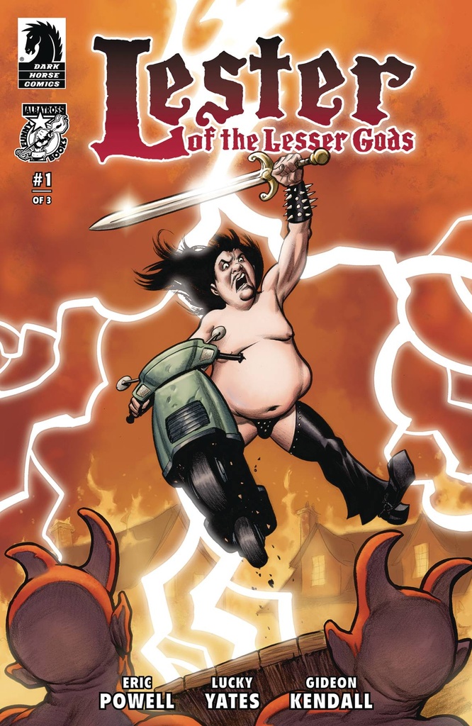 Lester of the Lesser Gods #1 (Cover B Eric Powell)