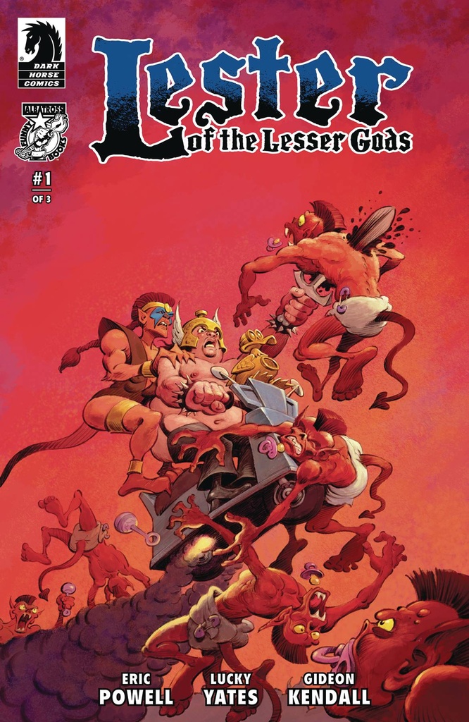 Lester of the Lesser Gods #1 (Cover A Gideon Kendall)