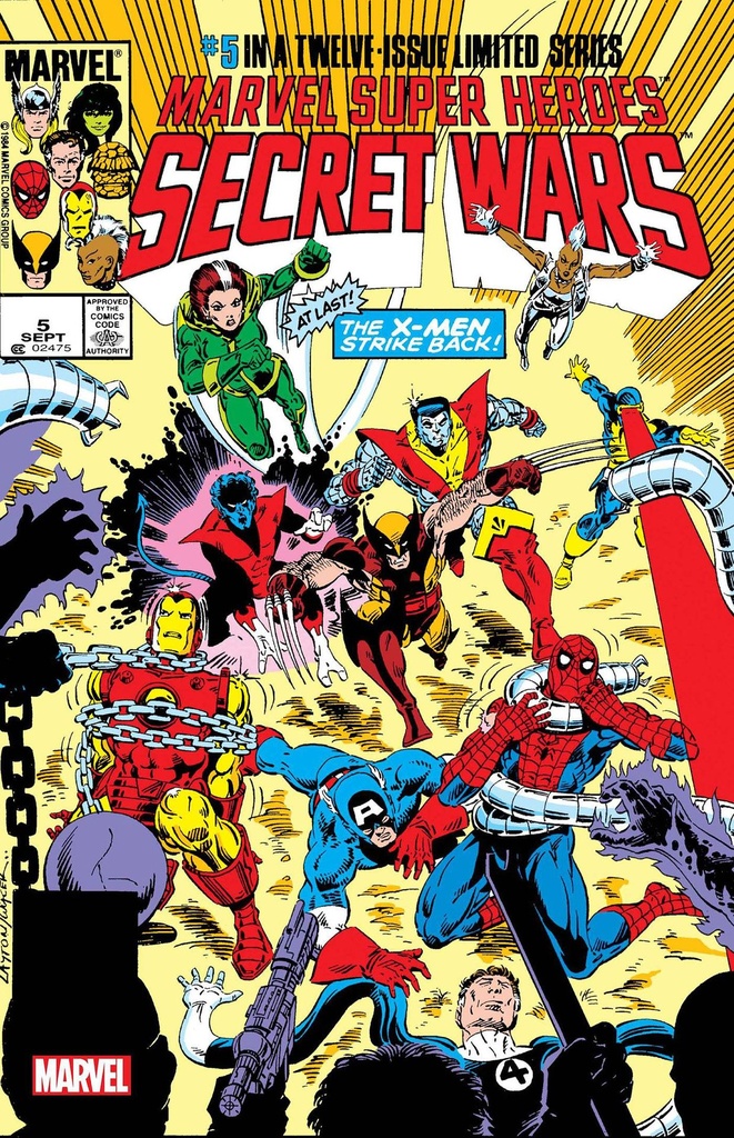 Marvel Super-Heroes Secret Wars #5 (Facsimile Edition Foil Variant)