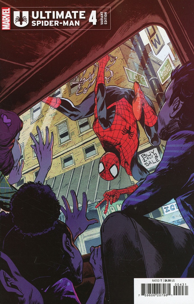 Ultimate Spider-Man #4 (Sanford Greene Variant)