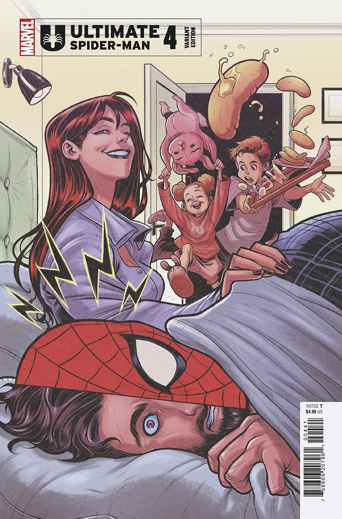 Ultimate Spider-Man #4 (Elizabeth Torque Variant)