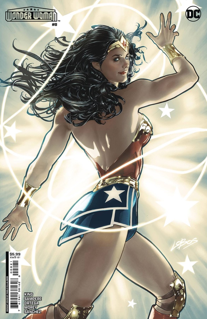 Wonder Woman #8 (Cover C Pablo Villalobos Card Stock Variant)
