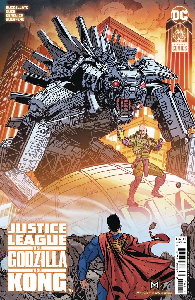 Justice League vs. Godzilla vs. Kong #7 of 7 (Cover A Drew Johnson)