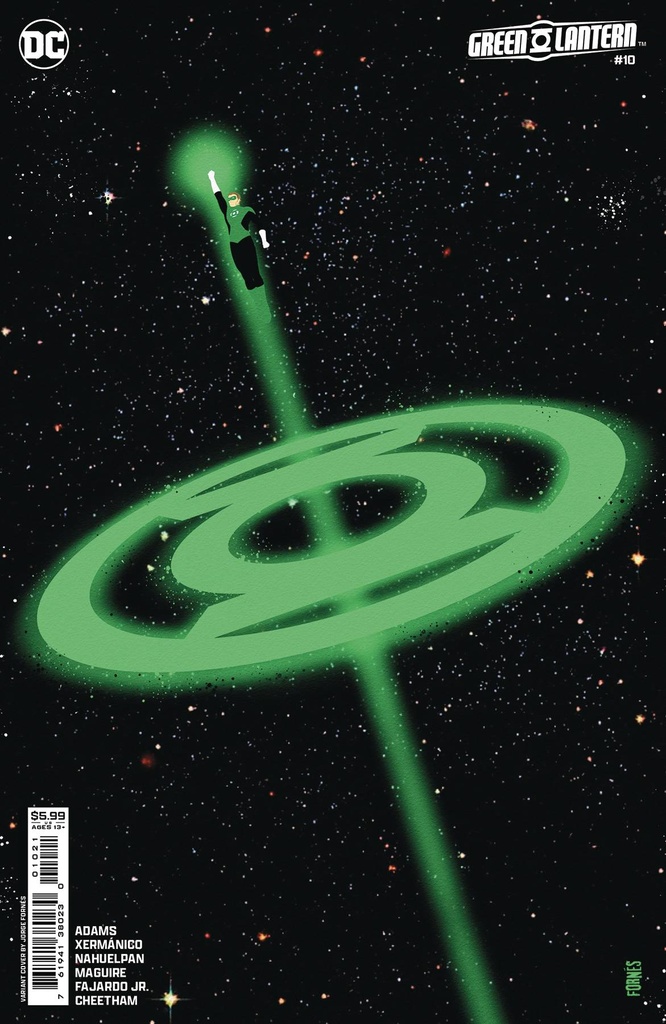 Green Lantern #10 (Cover C Jorge Fornes Card Stock Variant)