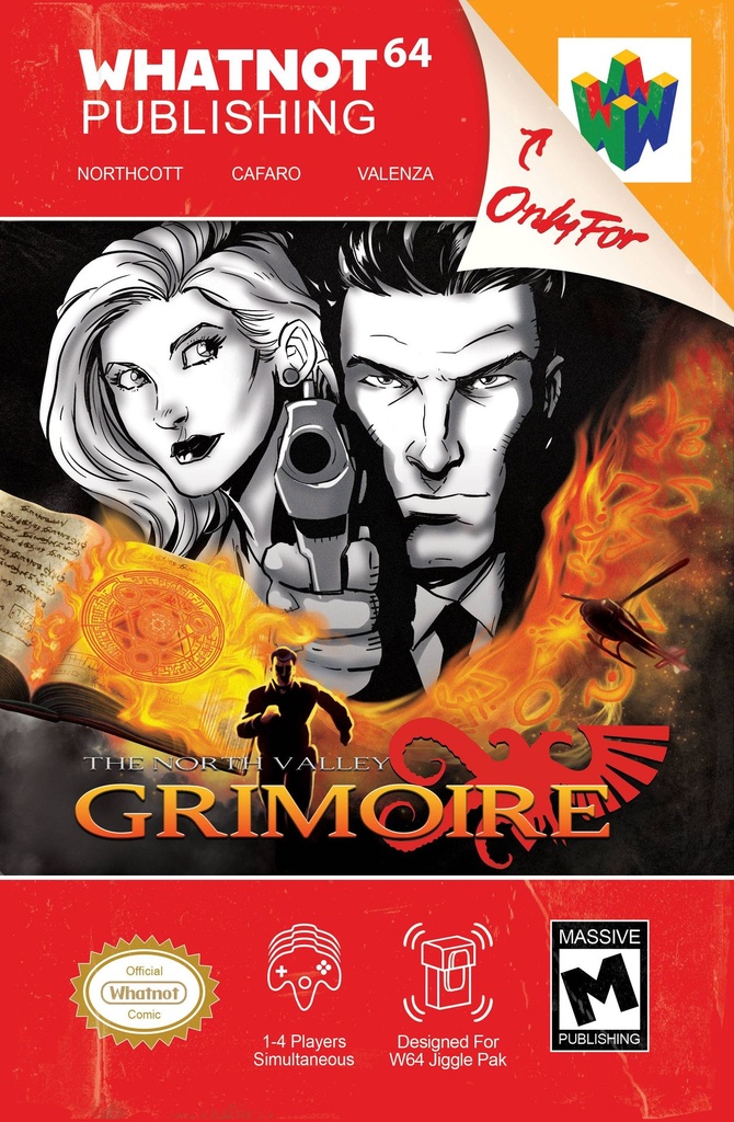 North Valley Grimoire #1 of 5 (Cover E Goldeneye 007 Video Game Homage Variant)