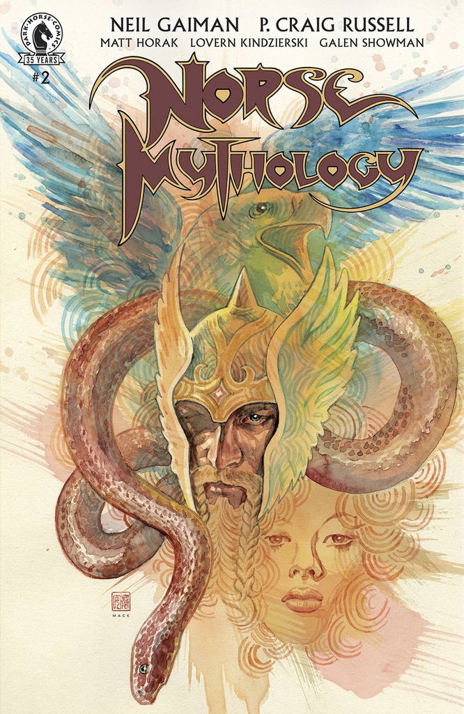 Norse Mythology II #2 of 6 (Cover B David Mack)
