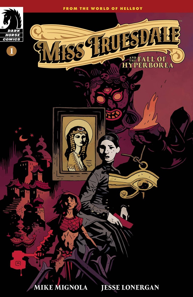 Miss Truesdale and the Fall of Hyperborea #1 of 4 (Cover B Mike Mignola)