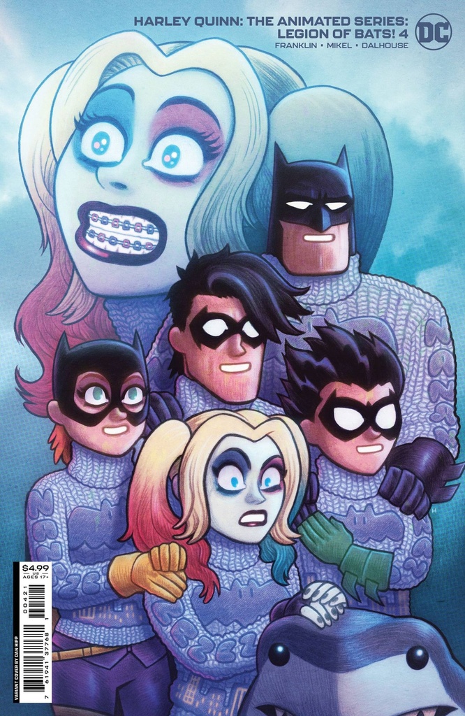 Harley Quinn: The Animated Series - Legion of Bats! #4 of 6 (Cover B Dan Hipp Card Stock Variant)