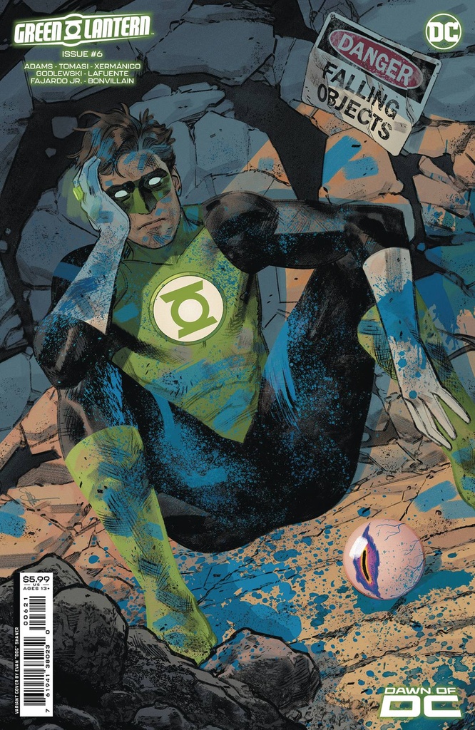 Green Lantern #6 (Cover B Evan Doc Shaner Card Stock Variant)