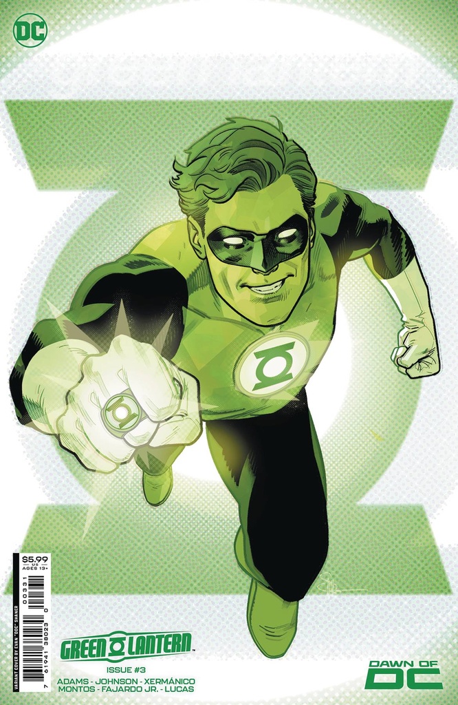 Green Lantern #3 (Cover B Evan Doc Shaner Card Stock Variant)