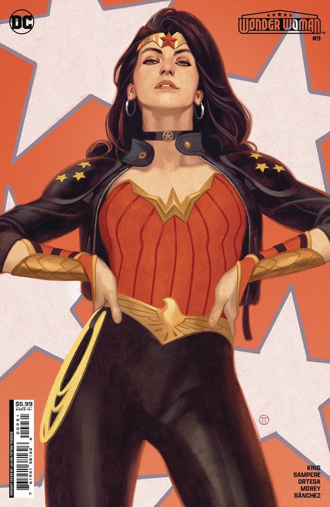 Wonder Woman #9 (Cover B Julian Totino Tedesco Card Stock Variant)