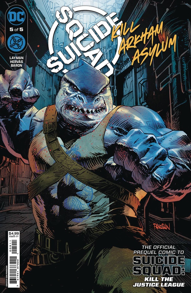 Suicide Squad: Kill Arkham Asylum #5 of 5 (Cover A Dan Panosian)